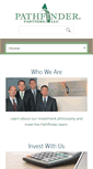 Mobile Screenshot of pathfinderfunds.com